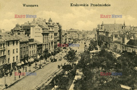 Dawna Warszawa na pocztówkach