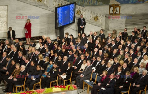 Wręczenie Pokojowej Nagrody Nobla w Oslo