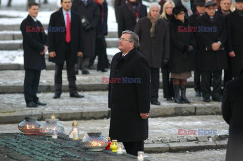 Obchody 66. rocznicy wyzwolenia niemieckiego obozu Auschwitz