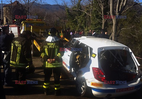 Wypadek Kubicy podczas rajdu Ronde di Andora