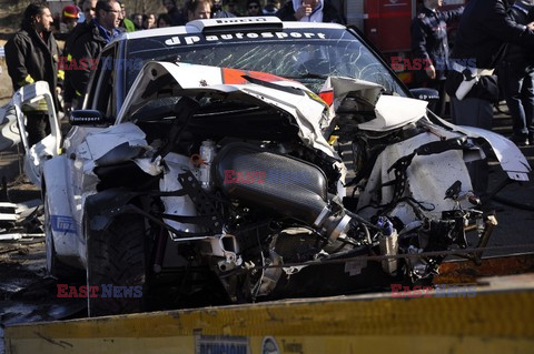 Wypadek Kubicy podczas rajdu Ronde di Andora