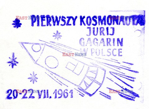 Jurij Gagarin w Polsce