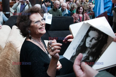 Claudia Cardinale w Łodzi