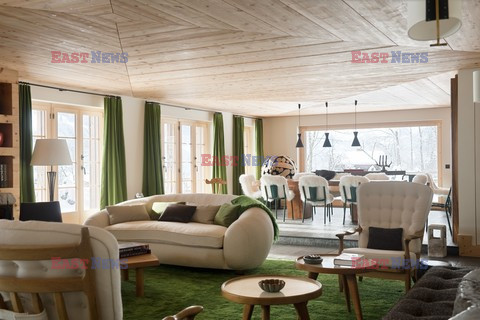 Chalet w Gstaad - Andreas von Einsiedel