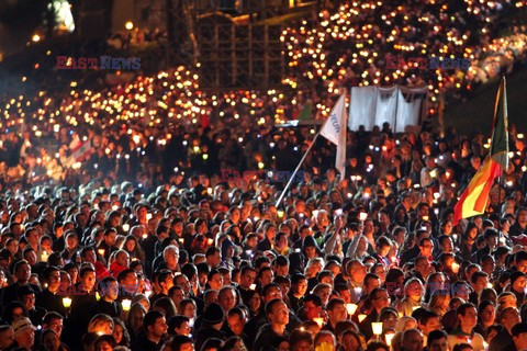 Beatyfikacja JPII - wieczorne czuwanie na Circo Massimo