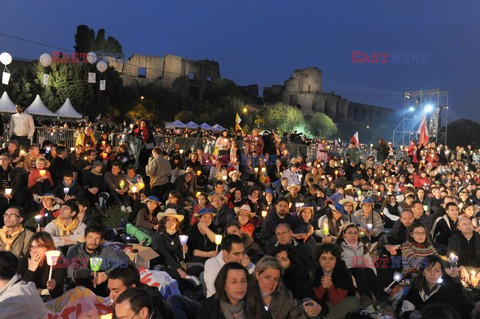 Beatyfikacja JPII - wieczorne czuwanie na Circo Massimo