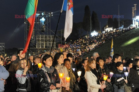 Beatyfikacja JPII - wieczorne czuwanie na Circo Massimo