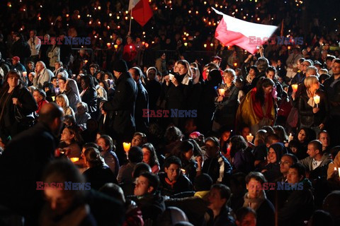 Beatyfikacja JPII - wieczorne czuwanie na Circo Massimo