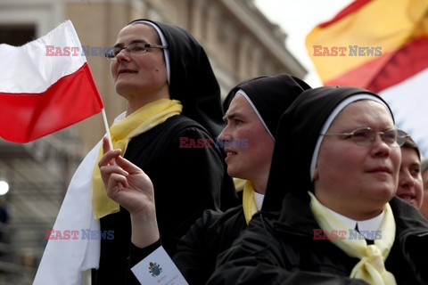 Beatyfikacja JPII - wieczorne czuwanie na Circo Massimo