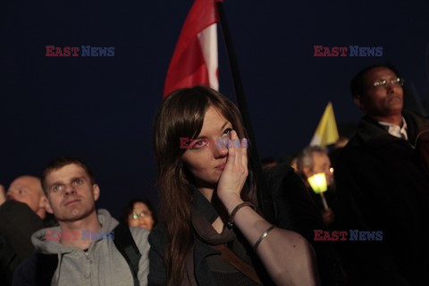 Beatyfikacja JPII - wieczorne czuwanie na Circo Massimo