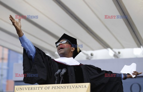 Denzel Washington otrzymał honorowy doktorat na uniwersytecie Pennsylvania