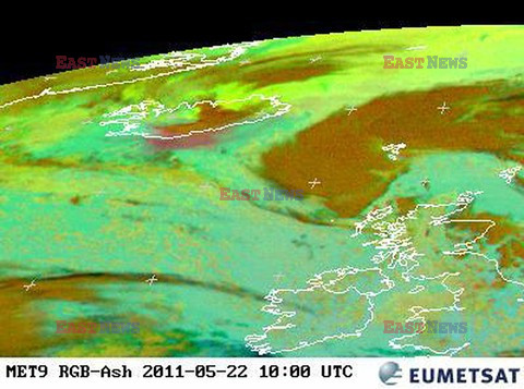 Erupcja wulkanu na Islandii