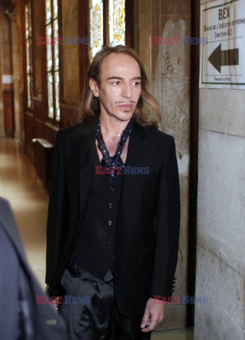 Fashion designer Johna Galliano judged