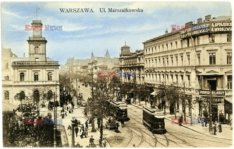 Dawna Warszawa na pocztówkach