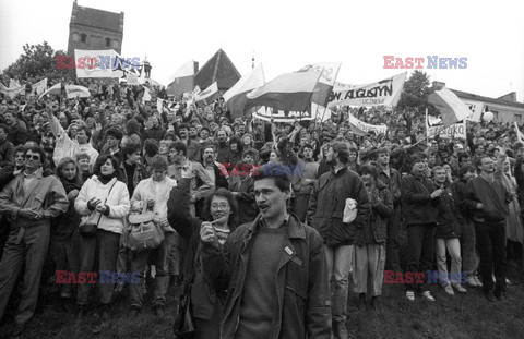 Strajki i demonstracje Solidarności