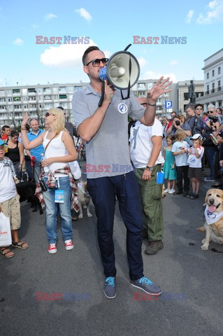 Parada Labradorów w Warszawie