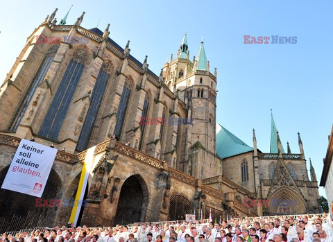 Pilgrimage of Benedict XVI to Germany