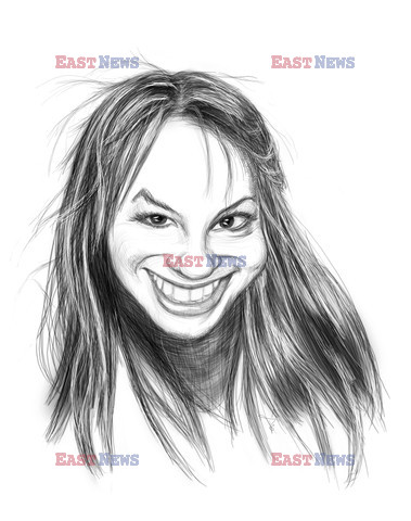 Caricatures of famous people