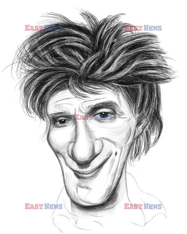 Caricatures of famous people