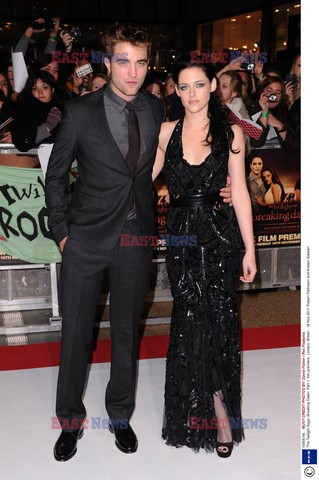 Premiere of the latest film 'Twilight Breaking Dawn' in London