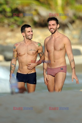 Marc Jacobs at the beach