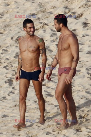 Marc Jacobs at the beach