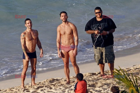 Marc Jacobs at the beach