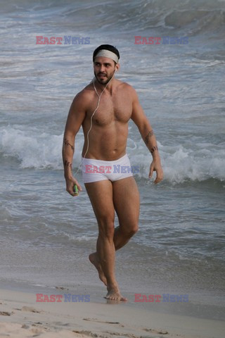 Marc Jacobs at the beach