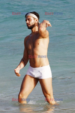 Marc Jacobs at the beach