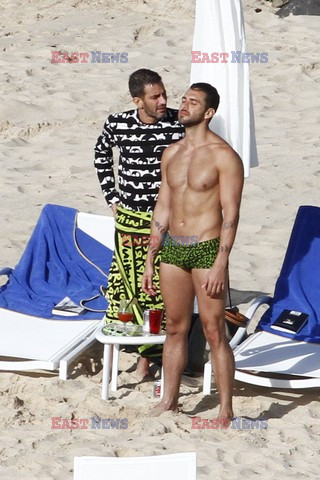 Marc Jacobs at the beach