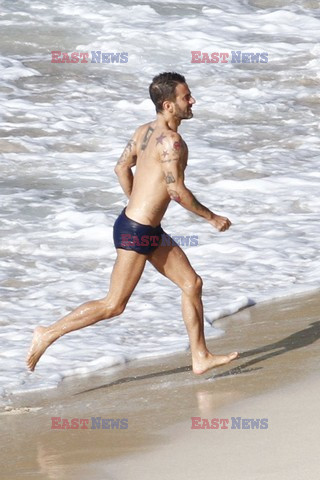 Marc Jacobs at the beach