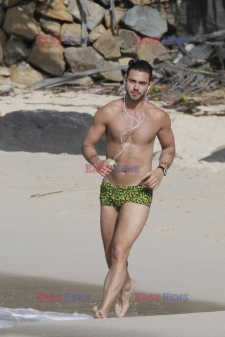 Marc Jacobs at the beach