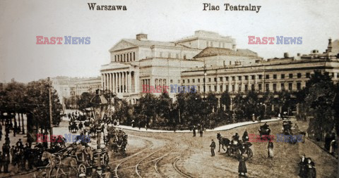 Dawna Warszawa na pocztówkach