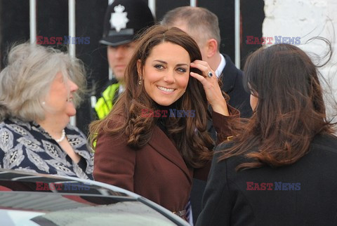 The Duchess of Cambridge in alcohol free bar