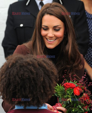 The Duchess of Cambridge in alcohol free bar