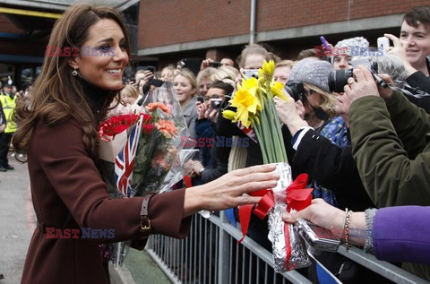 The Duchess of Cambridge in alcohol free bar