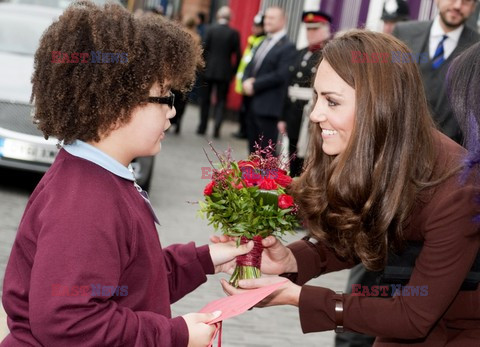 The Duchess of Cambridge in alcohol free bar