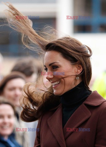 The Duchess of Cambridge in alcohol free bar