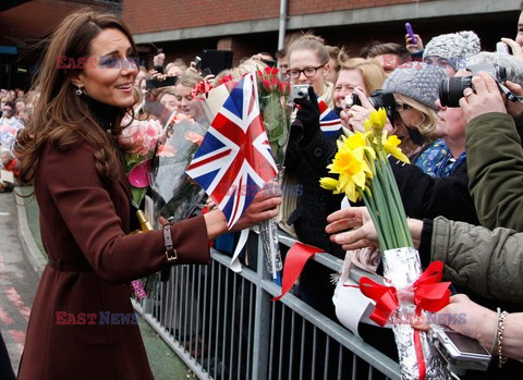 The Duchess of Cambridge in alcohol free bar