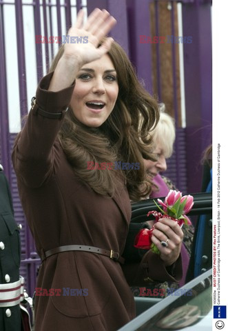 The Duchess of Cambridge in alcohol free bar