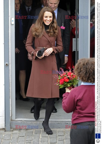 The Duchess of Cambridge in alcohol free bar