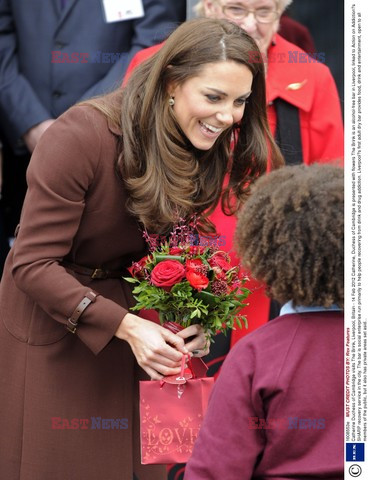 The Duchess of Cambridge in alcohol free bar