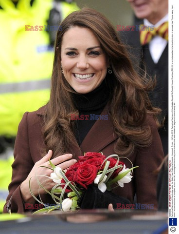 The Duchess of Cambridge in alcohol free bar