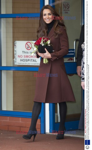 The Duchess of Cambridge in alcohol free bar