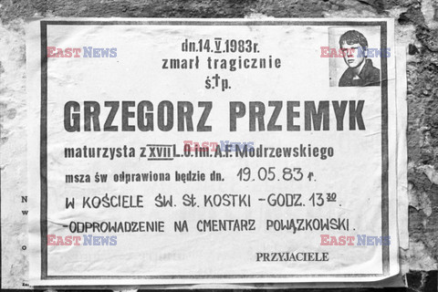 Pogrzeb Grzegorza Przemyka