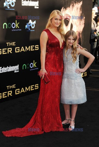 The Hunger Games premiere