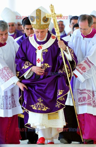 Papież Benedykt XVI z wizytą w Meksyku