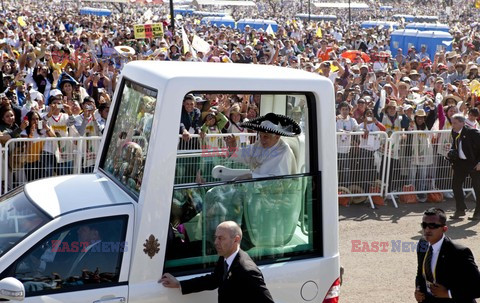 Papież Benedykt XVI z wizytą w Meksyku