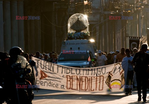 Papież Benedykt XVI z pielgrzymką na Kubie