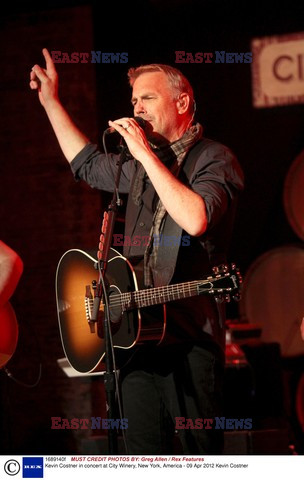 Kevin Costner in concert at City Winery